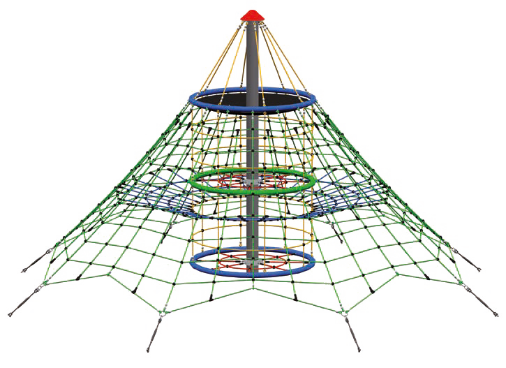 Seilpyramide Dino 2, Fuchs Thun