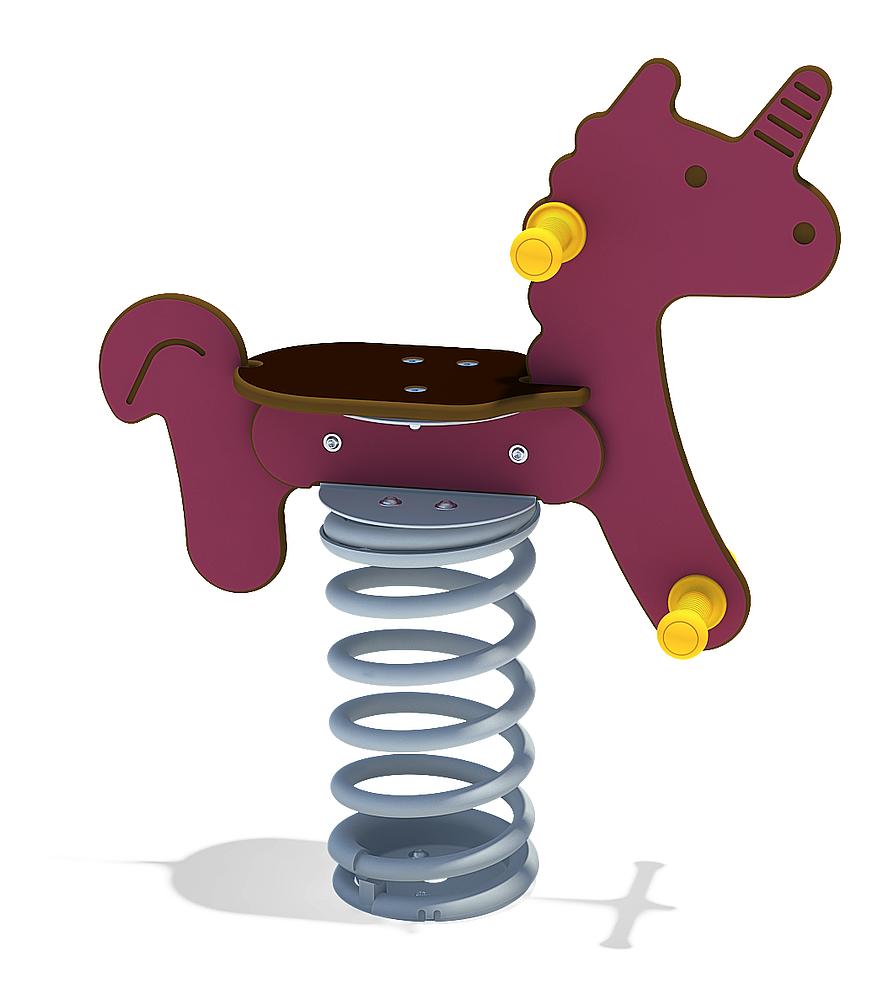 Federwippe Einhorn