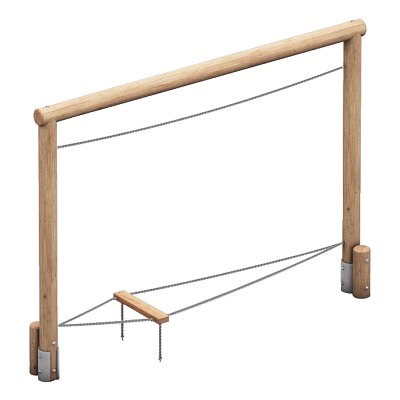 Playparc Safari-Parc Einzelelement „Spagatbrücke“, Sport-Thieme