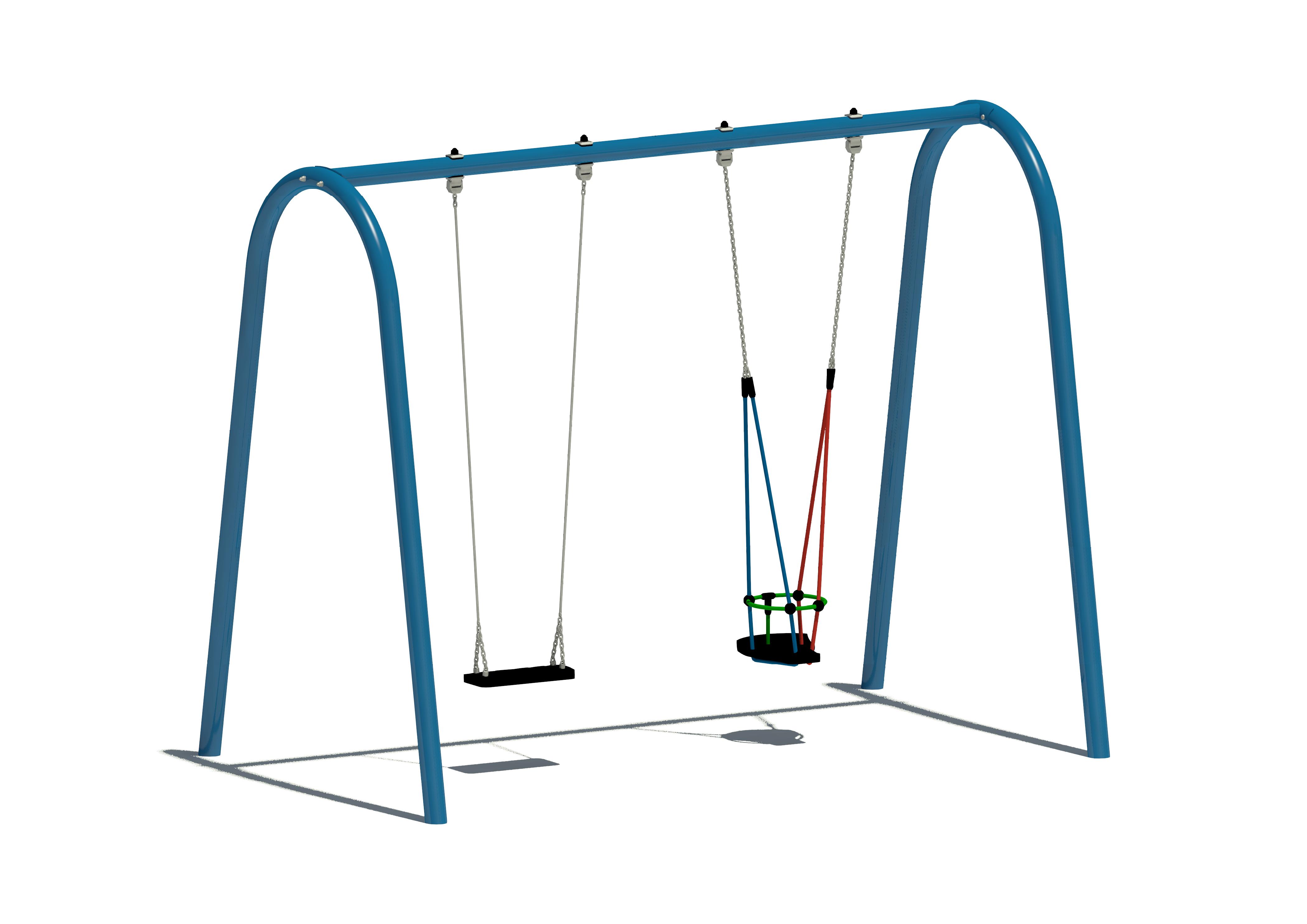 Metallschaukel 580, Maier Spielplatzgeräte