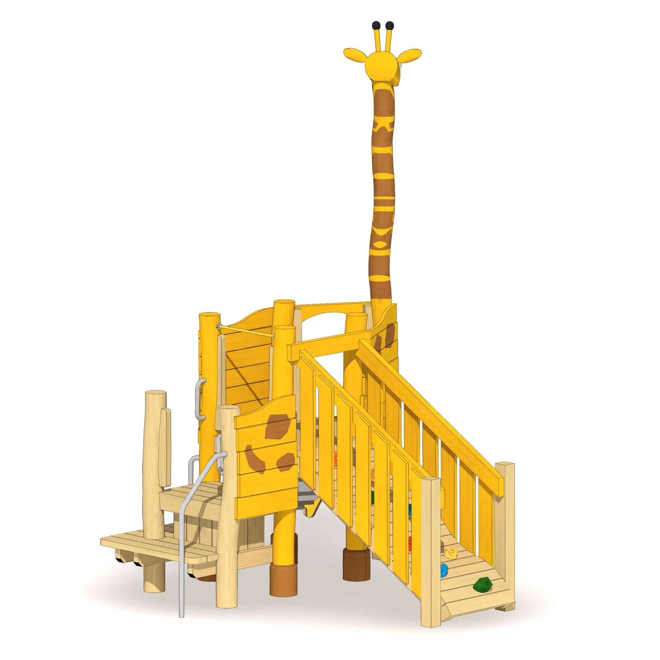 Kleinkindanlage Giraffe Ansicht 4