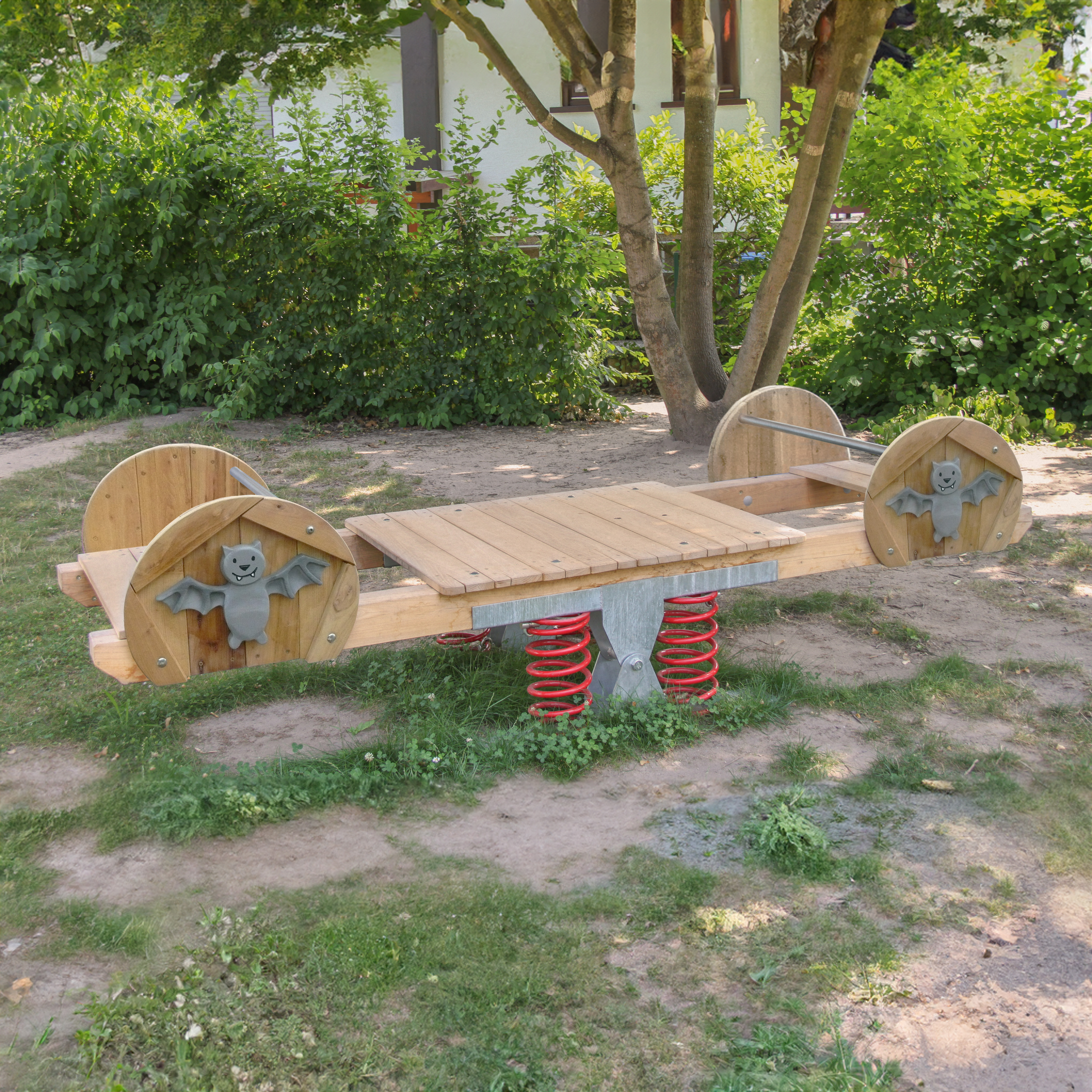 Breitwippe Fledermaus