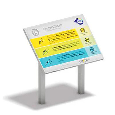 Playparc Info- und Hinweistafel „Basic“, Sport-Thieme