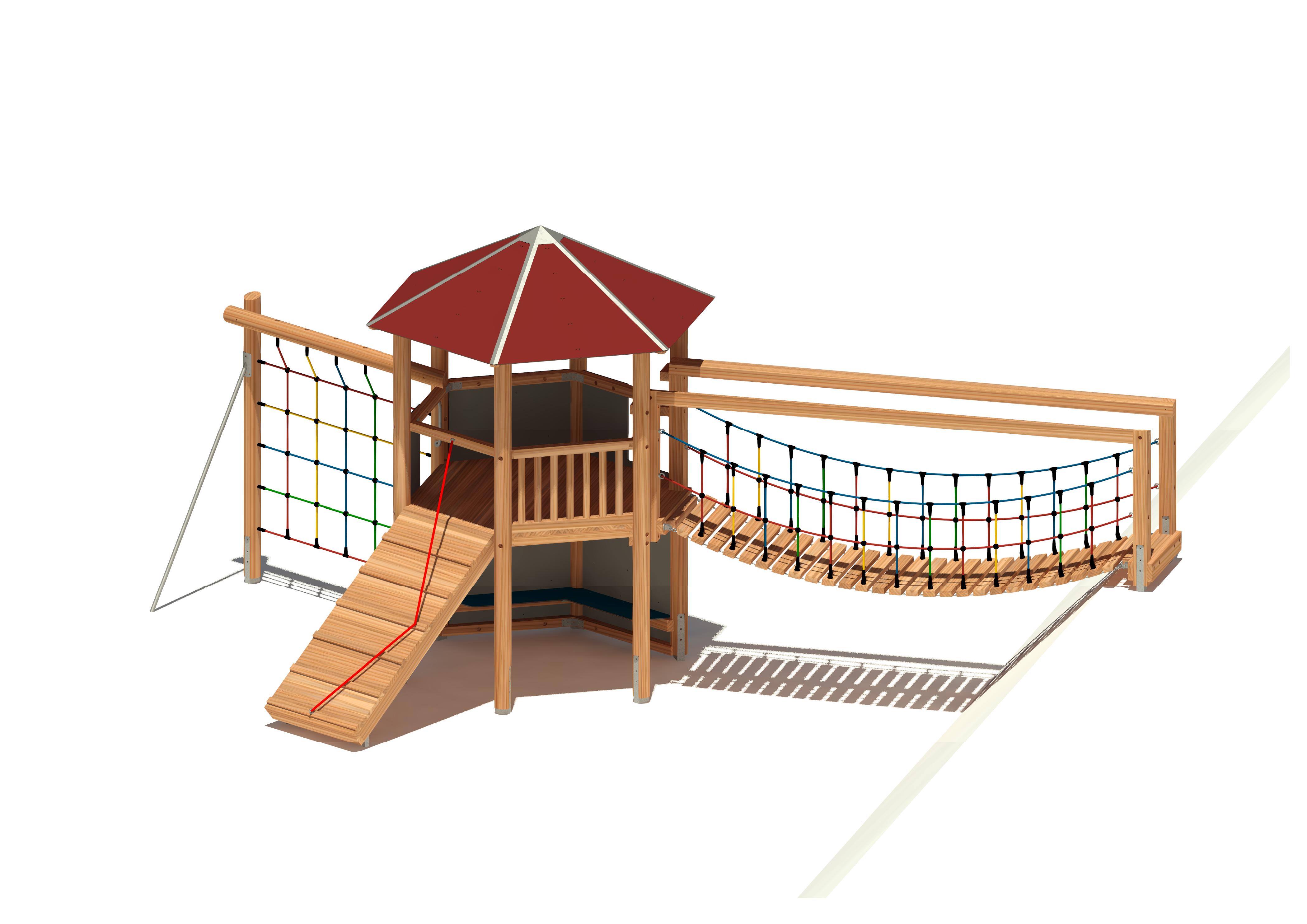 Spielturm Babette 8635 Ansicht 2