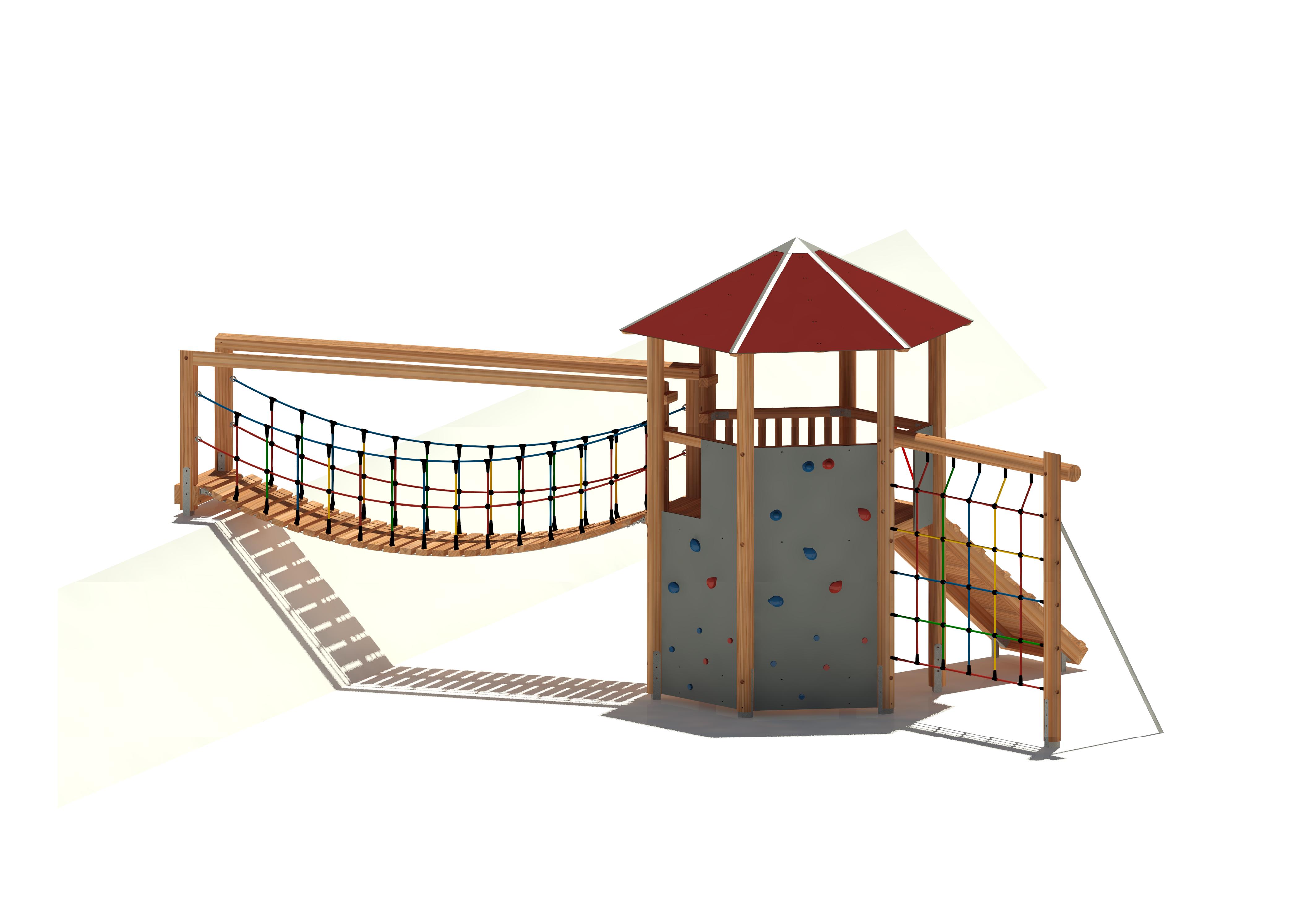 Spielturm Babette 8635 Ansicht 3