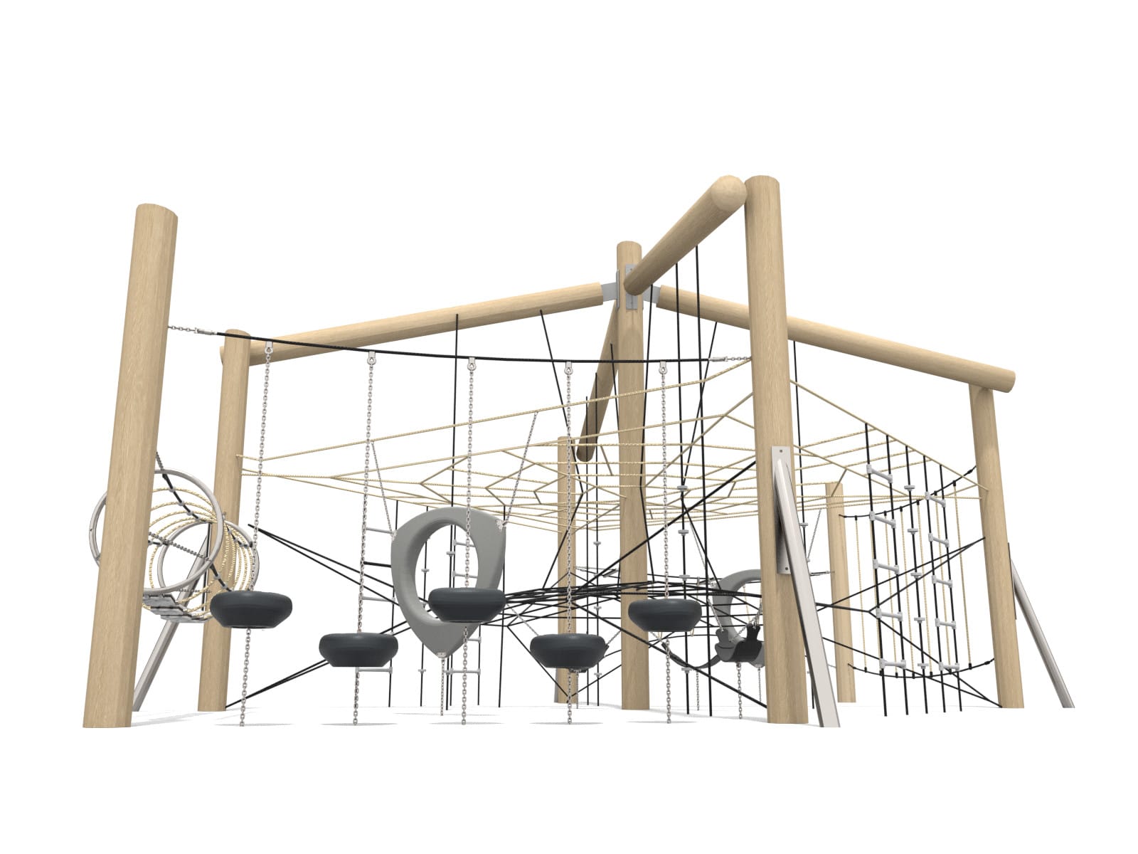 Beifuss-Leitwerk für den Spielplatz Ansicht 3