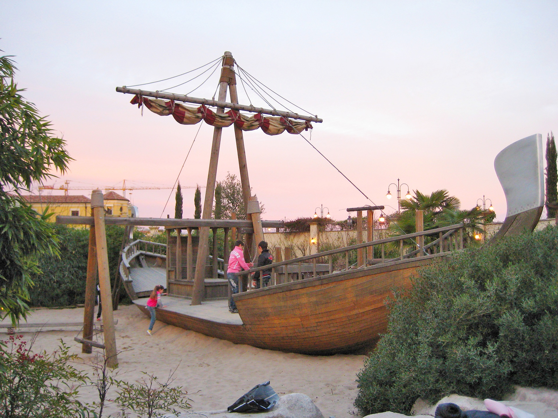 Schiff \"Nil-Galeere\" Ansicht 3