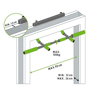 Schildkröt Türreck „Multifunktional 4 in 1“ Ansicht 2