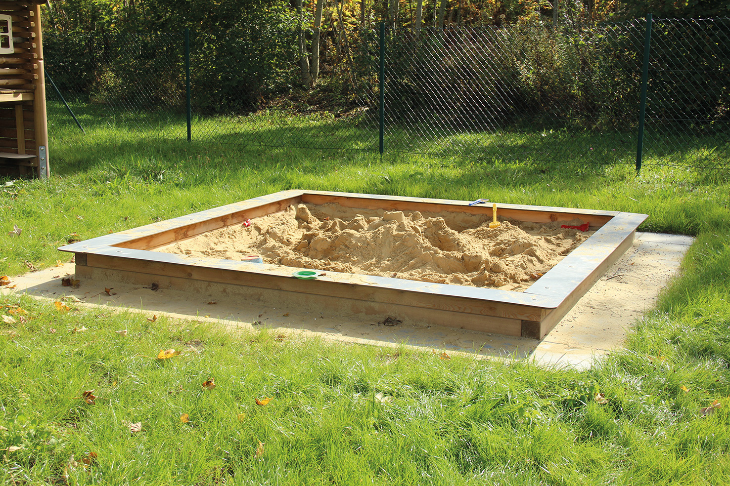 Sandkasten 077, 300 x 300 cm, 3-lagig Ansicht 3