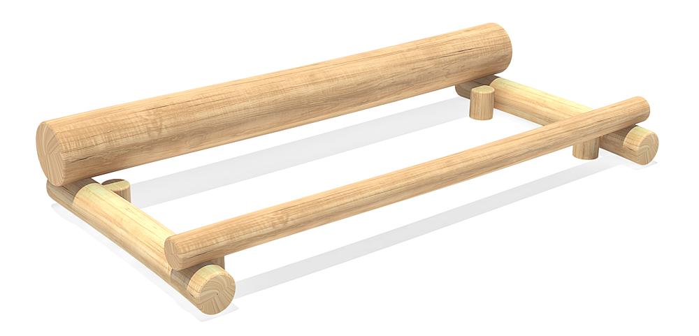Trimm-dich-Pfad Bauchtrainer Ansicht 1
