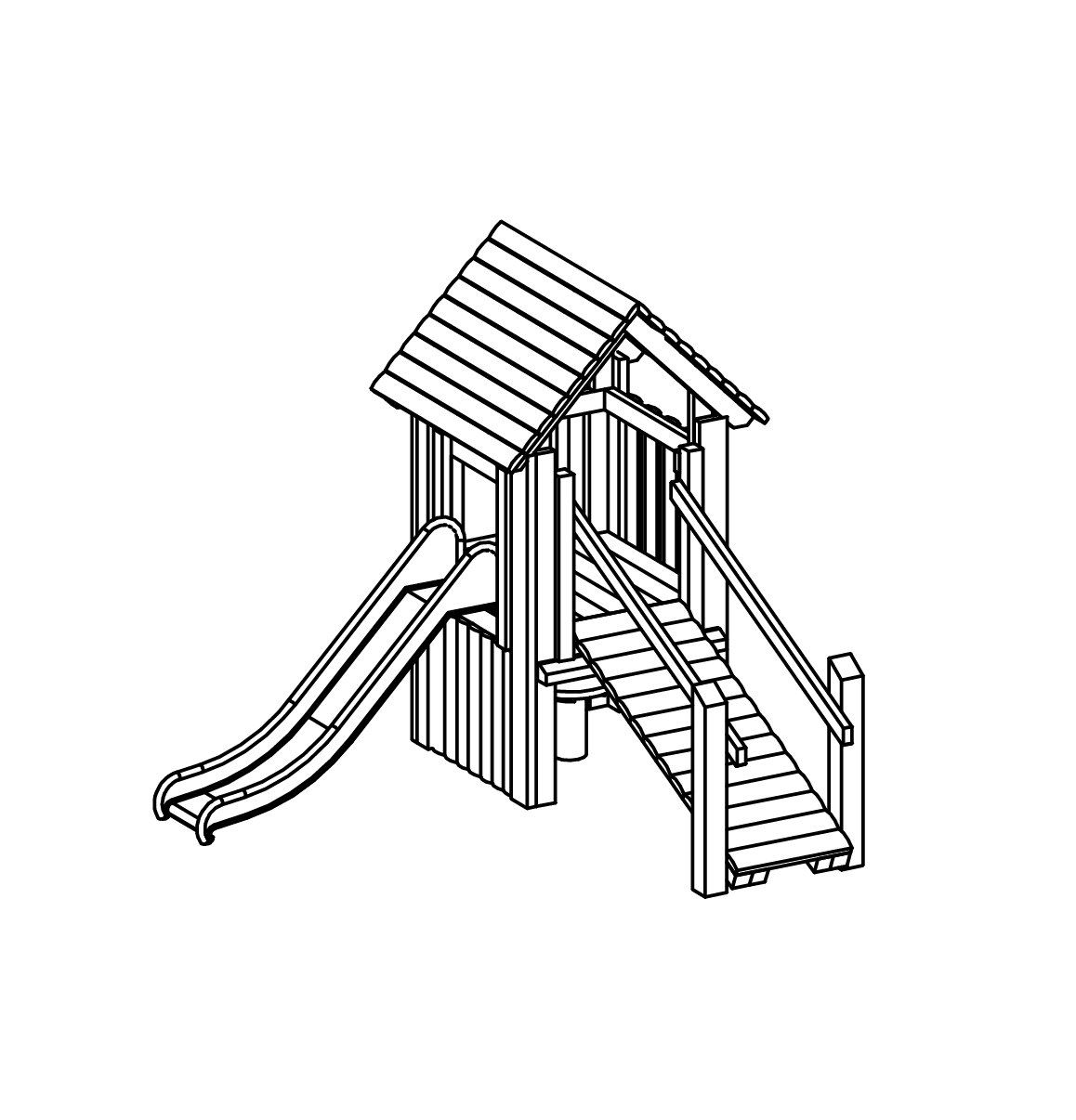 Hüttenkombination 355, Richter Spielgeräte