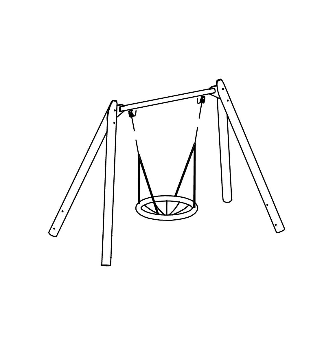 Kleinkind-Nestwiege spezial, Richter Spielgeräte