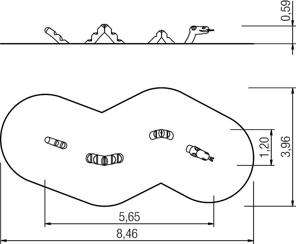 Kletterdrache Puck Ansicht 4