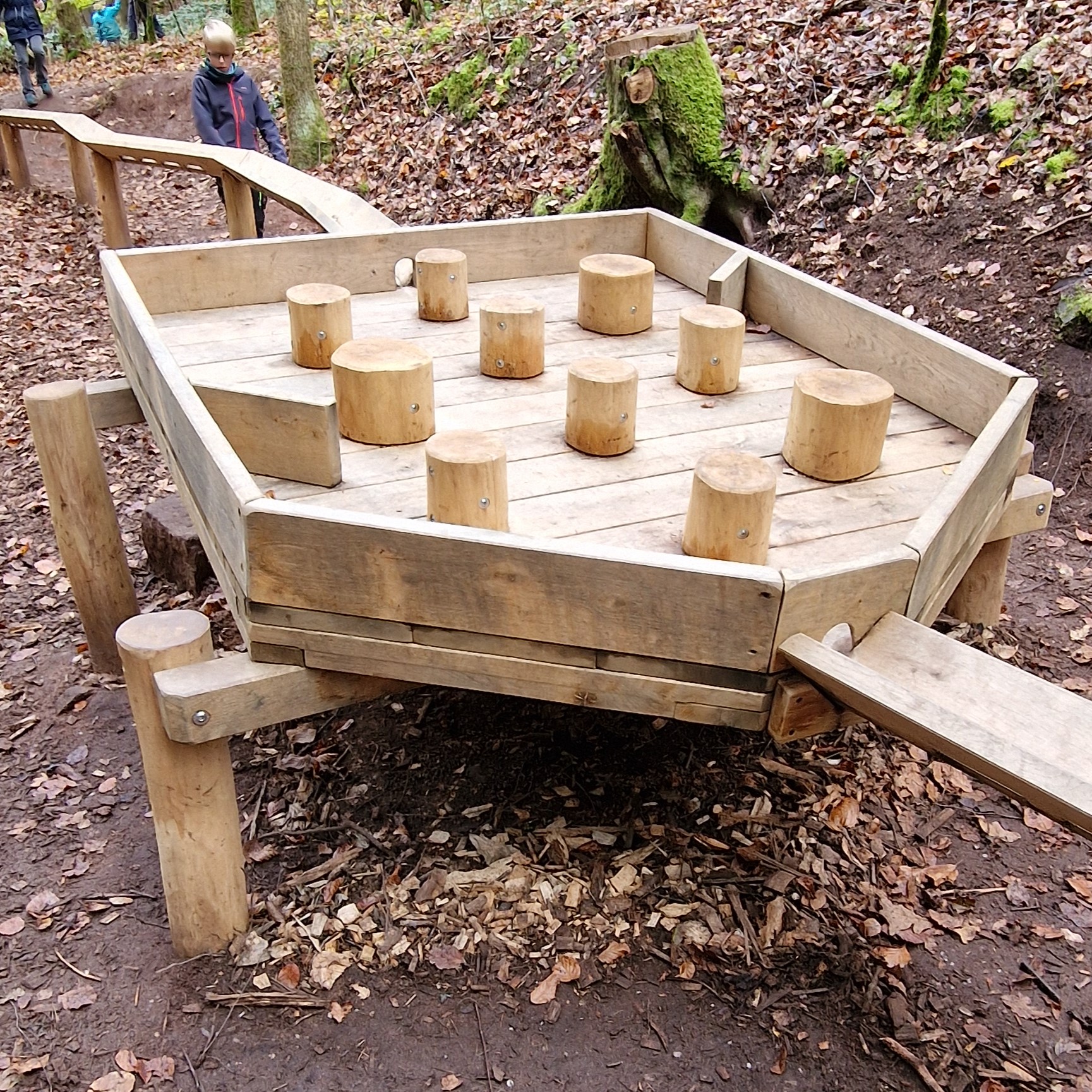 Kugelbahn Tisch mit Kugellabyrinth