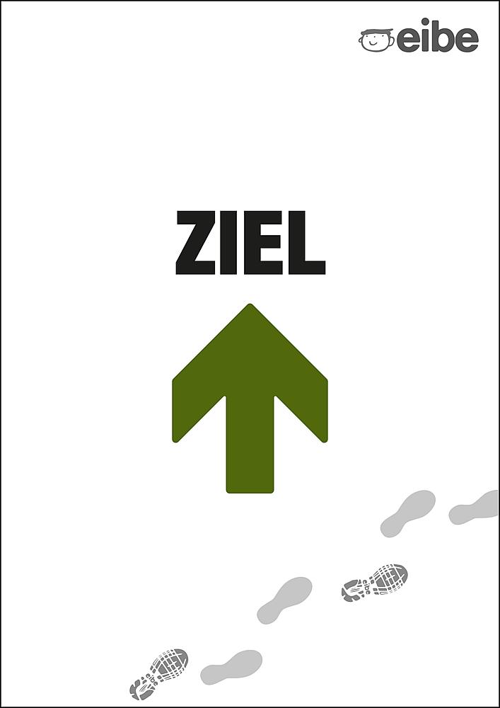 Trimm-dich-Pfad Schild Ziel Ansicht 5
