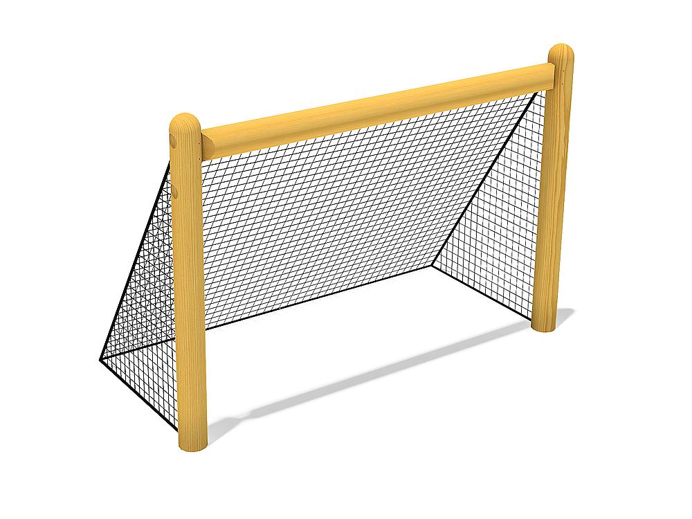 Holztor mit Netz klein, eibe