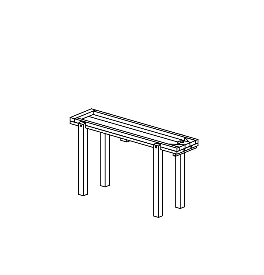 Rinne mit Keilverschluss Ansicht 2