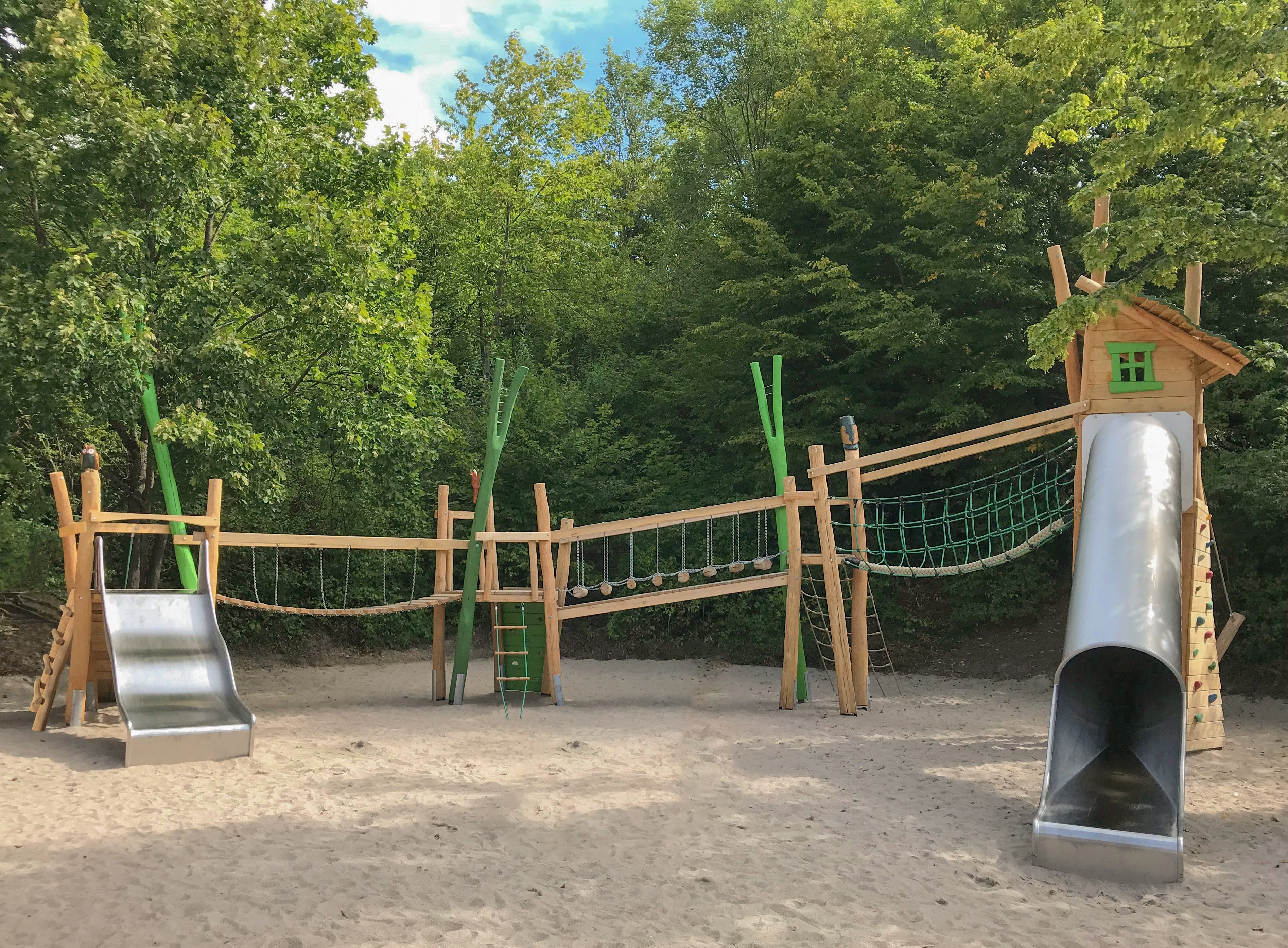 Kletterwald Kleinblittersdorf Ansicht 4