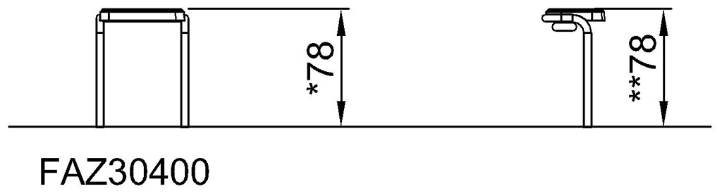 Step, 80 cm FAZ30400 Ansicht 3