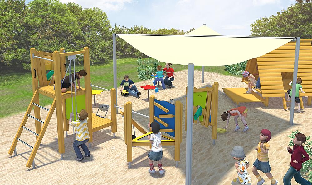 Sand- und Matschanlage Sofia Ansicht 5
