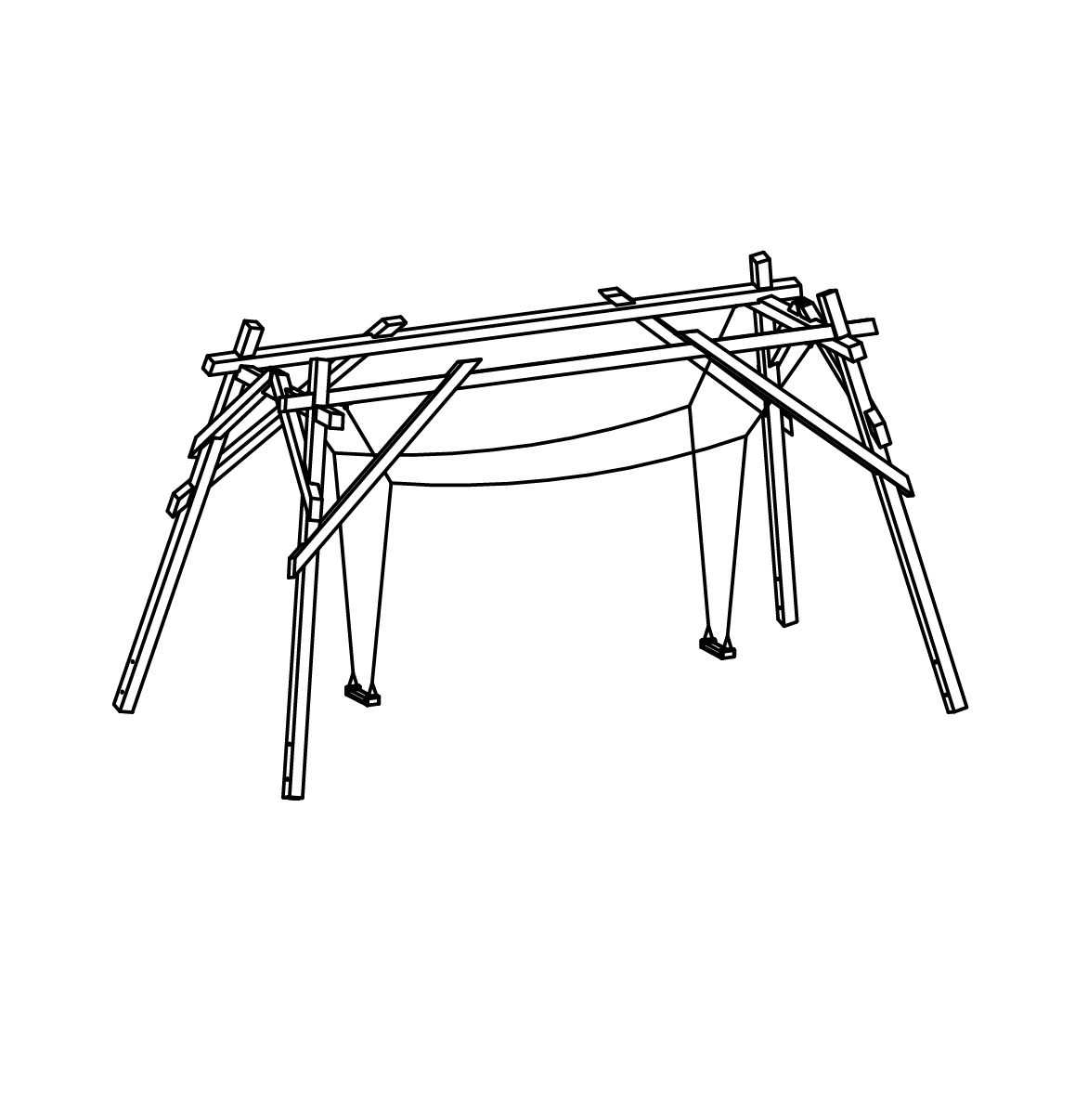 Partnerschaukel Ansicht 2
