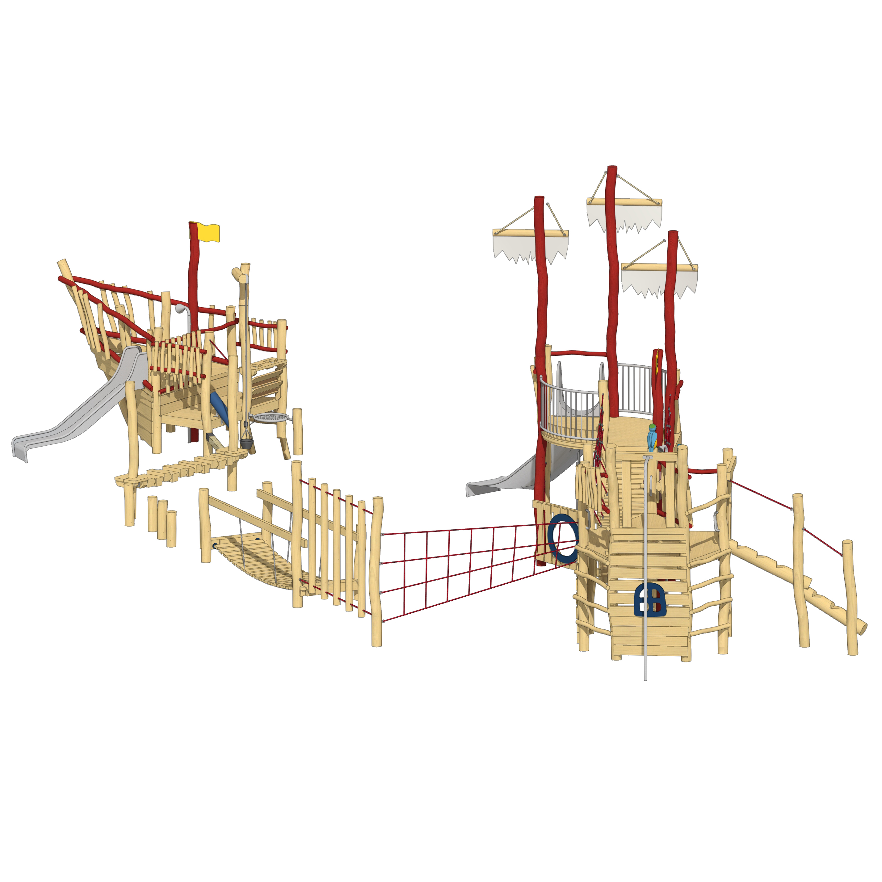 Spielschiff-Parcours Buschgasse Ansicht 4