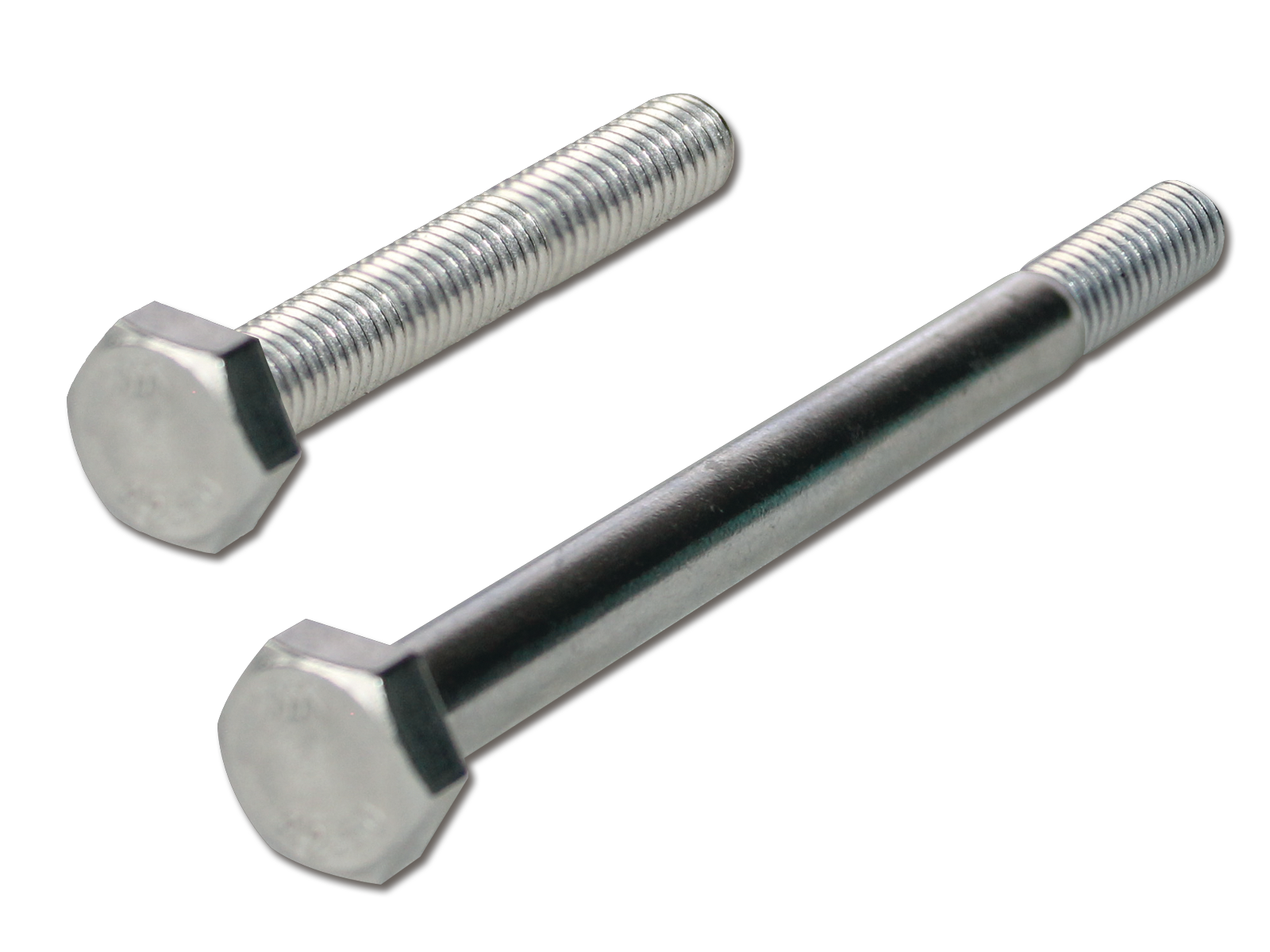Sechskantschraube, Vollgewinde, SW 13 mm, Kopfhöhe 5.3 mm