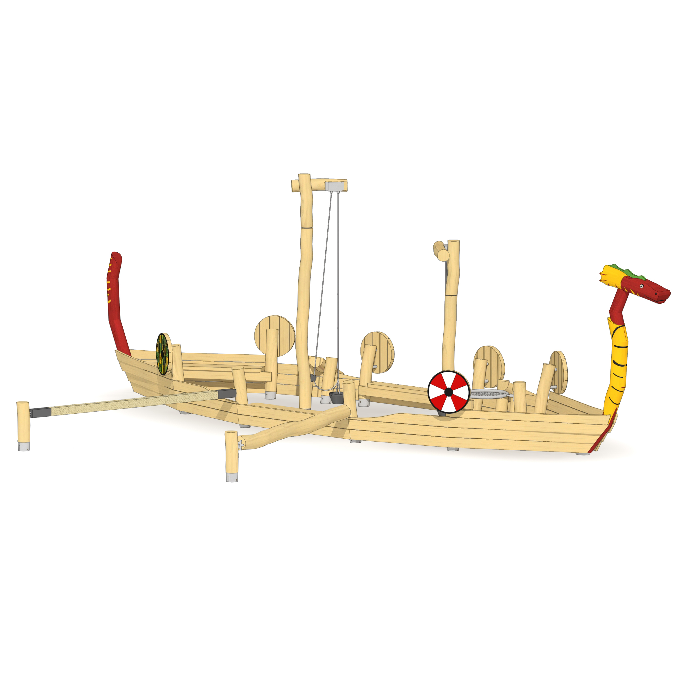 Sandspielschiff Wikinger