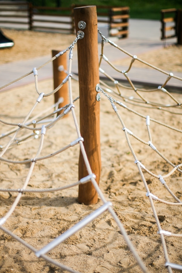Altweibersommernetz Horizontales Kletternetz Ansicht 5