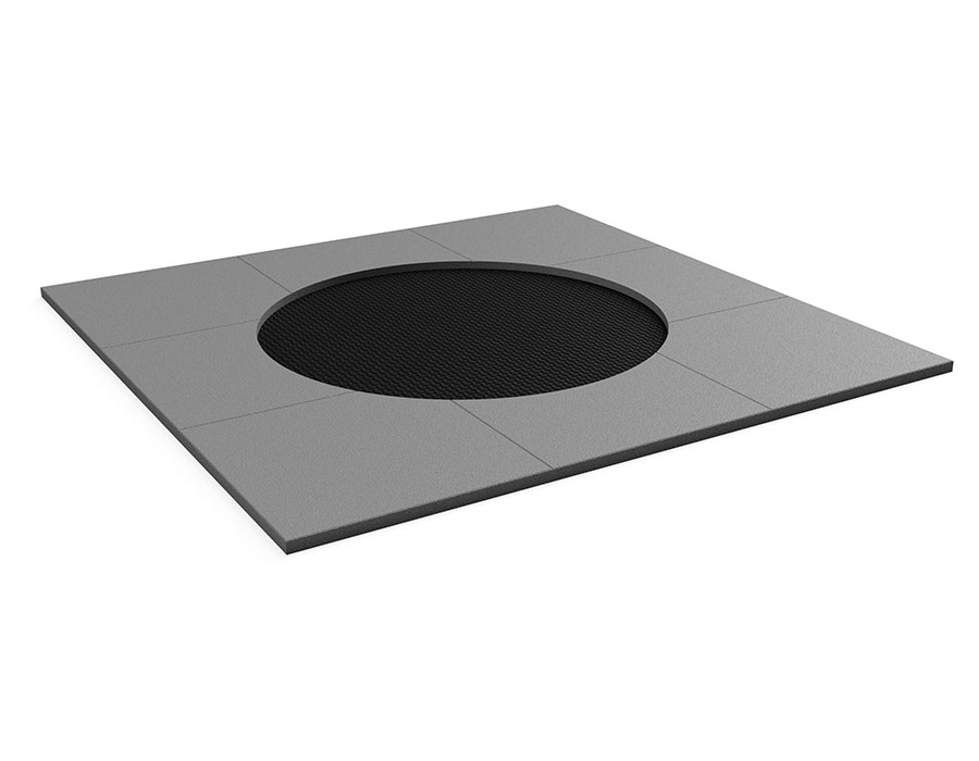 Trampolin Rund, Bürli