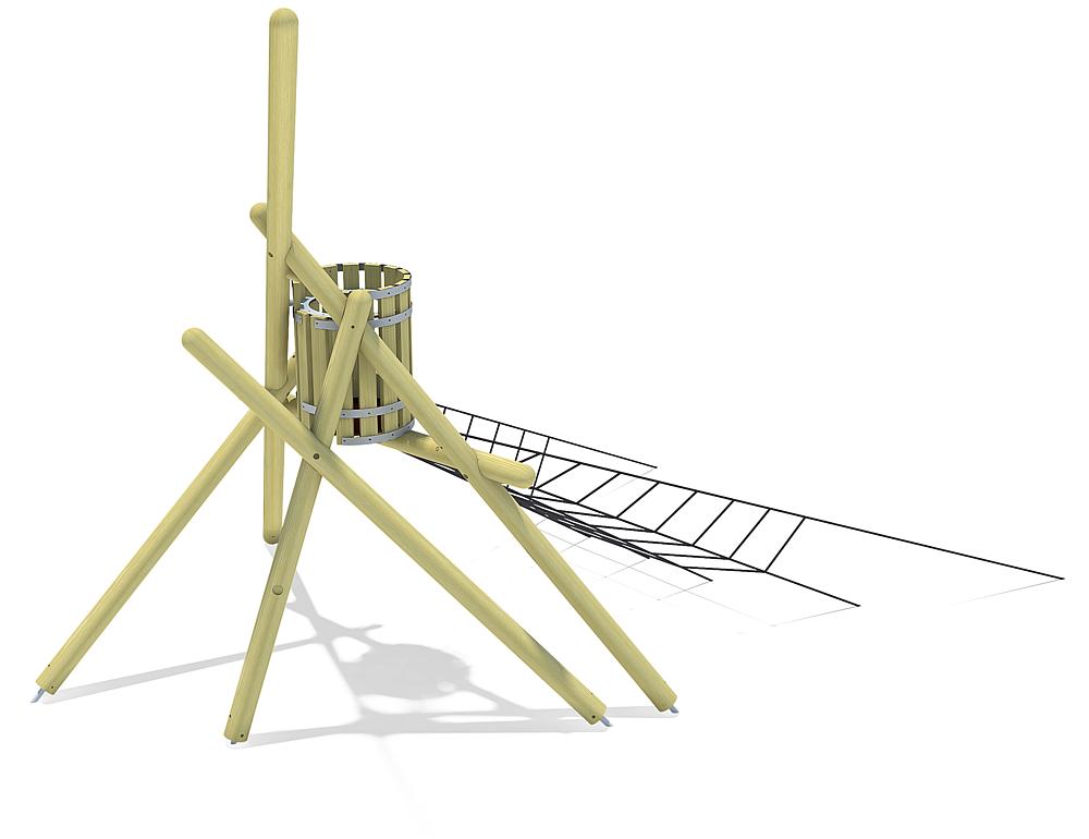 Sandwrack Bounty Mast Ansicht 4