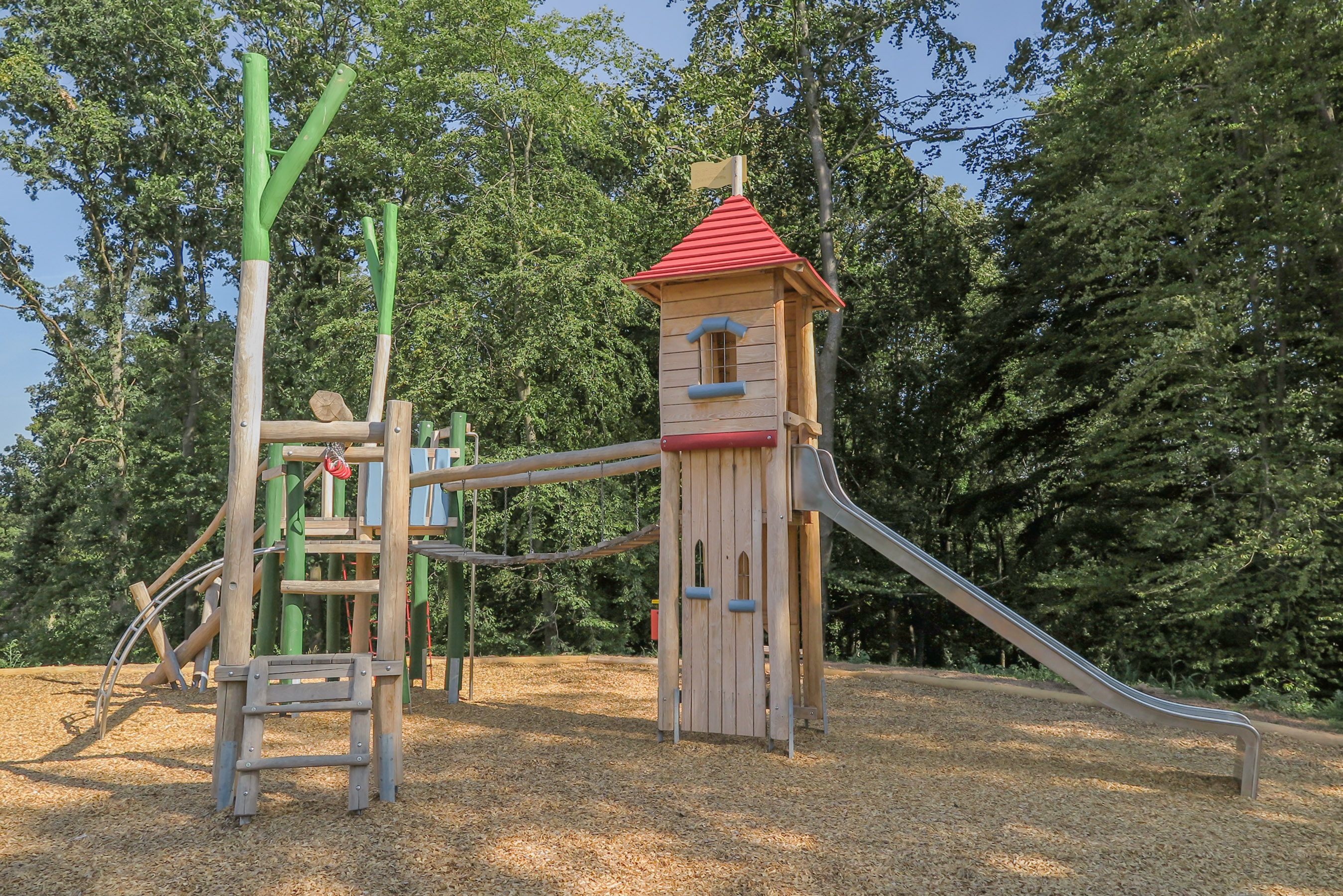 Burg-Spielanlage Lauf Ansicht 2