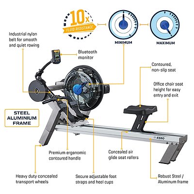 Fluid Rudergerät „Evolution Series E550“ Ansicht 3