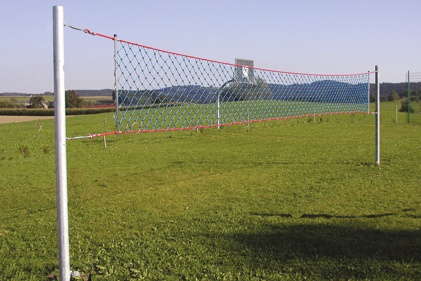 Volleyballanlage 1025 mit USACORD-Netz Ansicht 4
