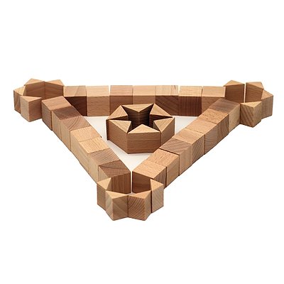 Beleduc Lernspiele-Set „Fröbelbausatz 2“ Ansicht 3