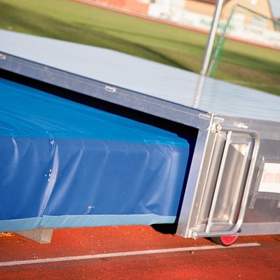 Sport-Thieme Stabhochsprungkissen-Abdeckung „Alu“ Ansicht 4