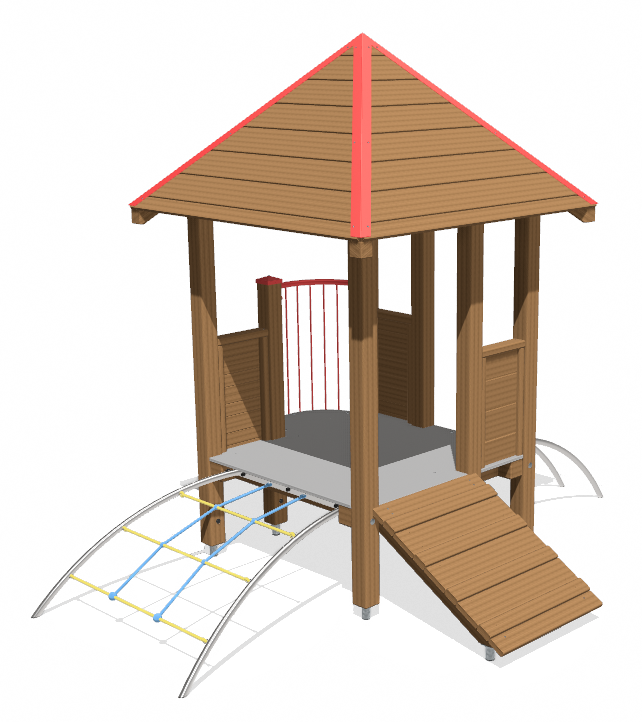 Spielhaus Quadro Plus, Fuchs Thun