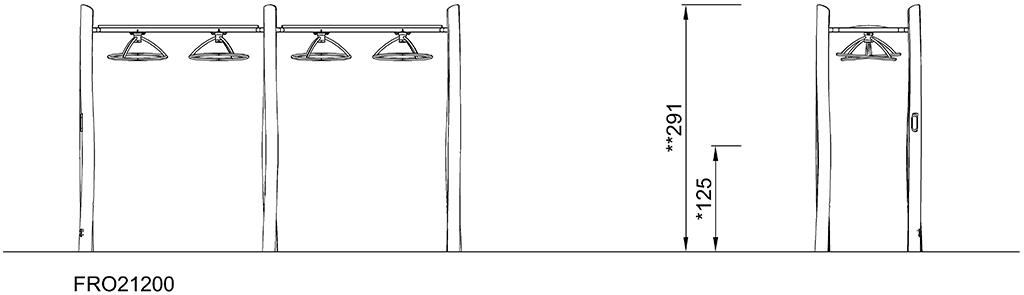 Doppel-Turbo-Hangelstrecke Robinia FRO212 Ansicht 2