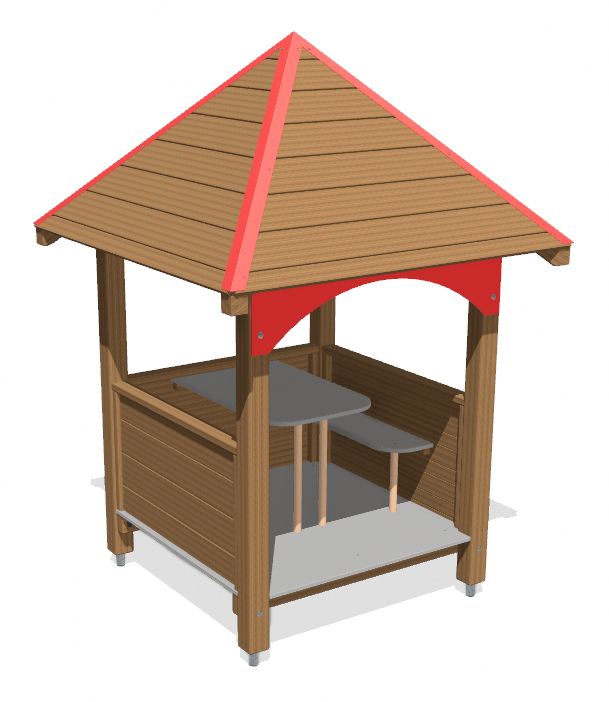 Spielhaus Quadro Ansicht 4