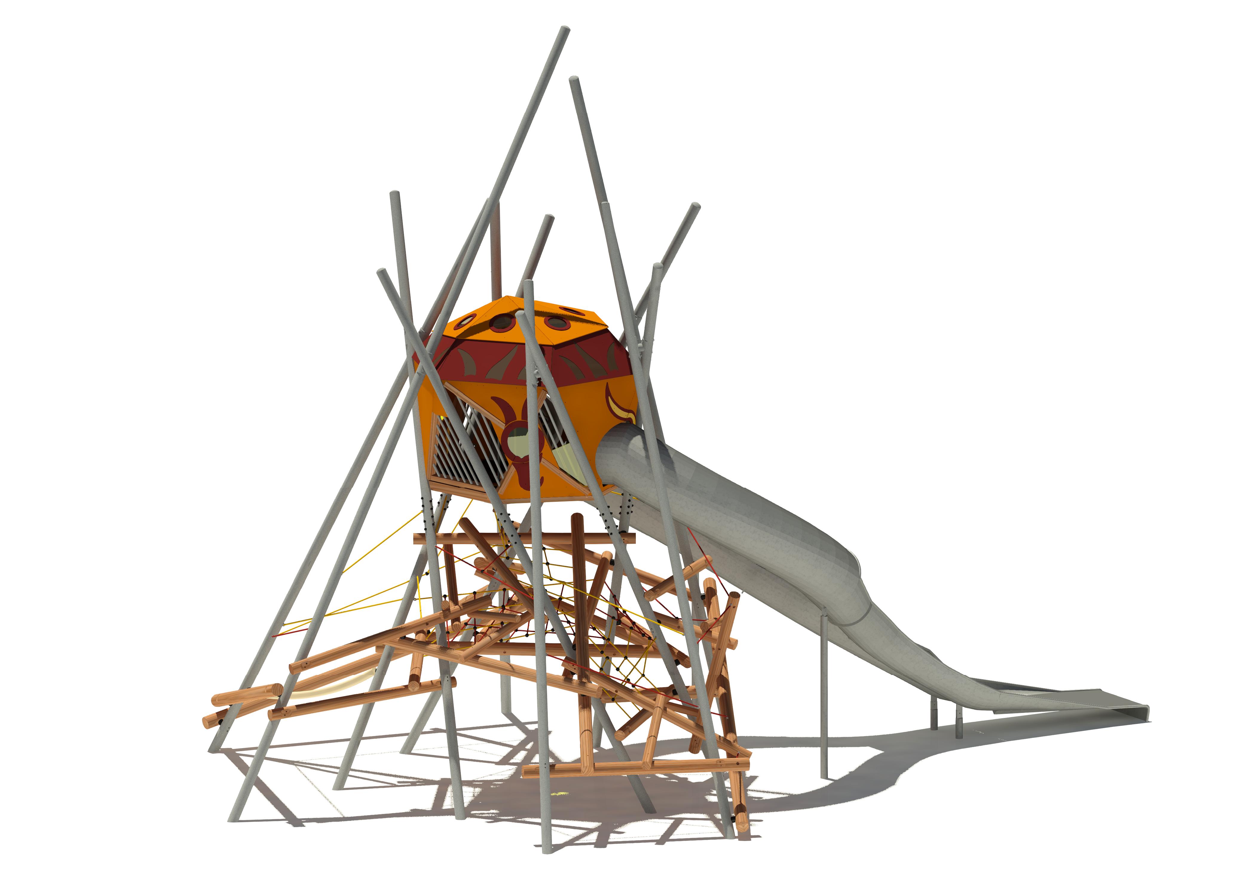 Rutschenturm Fiasko Fuoco 7100 Ansicht 3