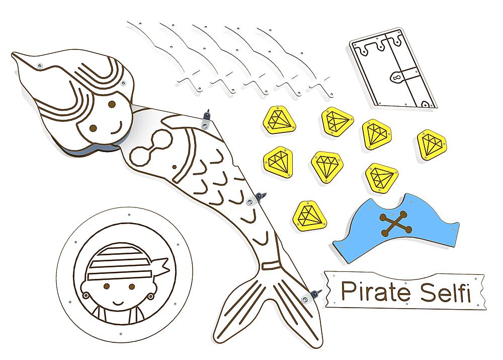 Dekoration Piraten für Primo Victoria, eibe