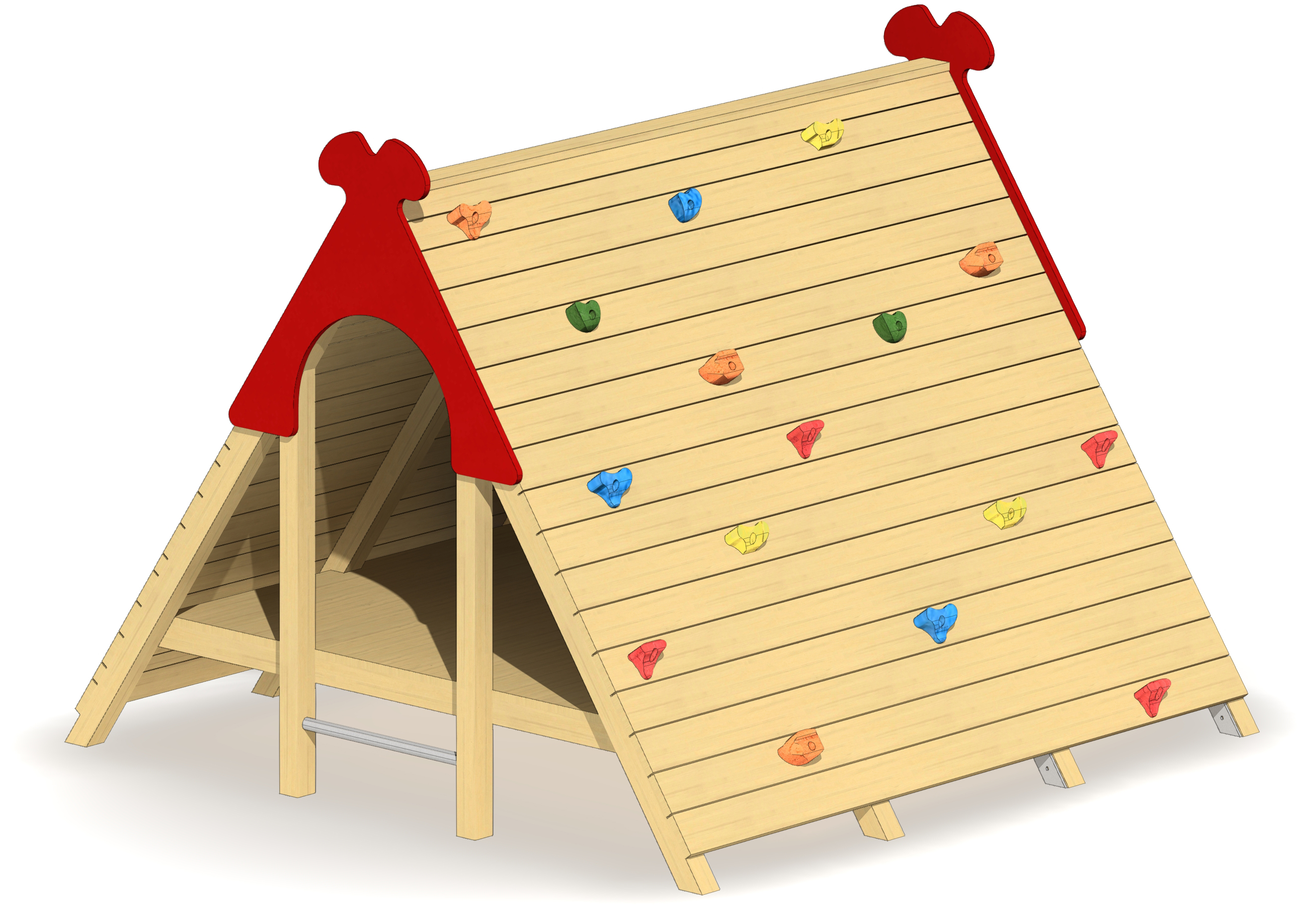 Heideschafstall mit Seil+Griffen Ansicht 5
