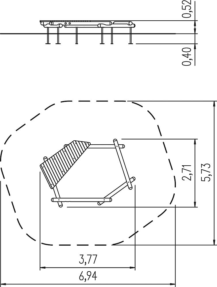 Sitzbank Schwarzwald Ansicht 5