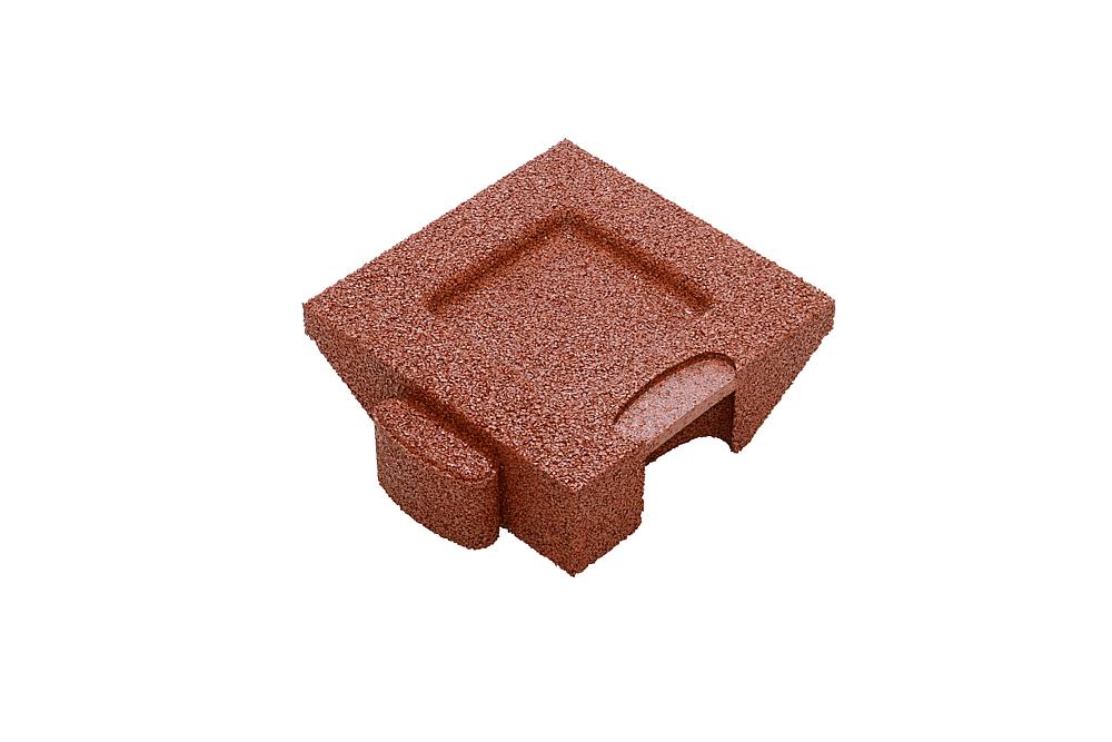 Puzzle Mat 3D ® Eckplatte angeschrägt 25x25x8 cm Ansicht 5