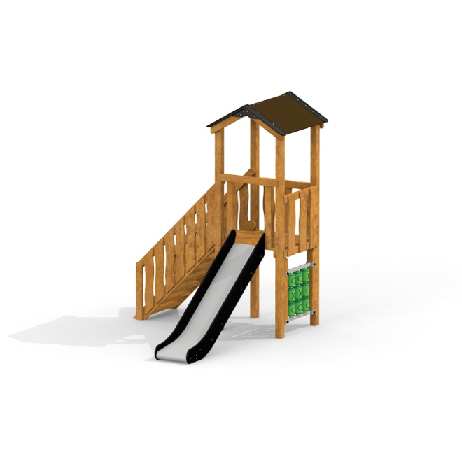 Spielturm mit Rutsche, Larslaj