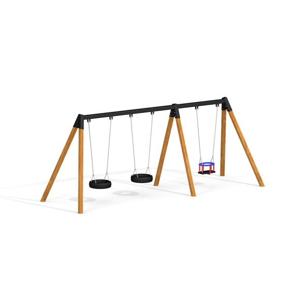 Dreifache Schaukel 1+2 Ansicht 2