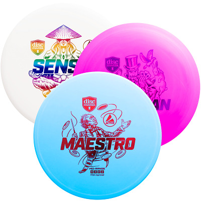Discmania Wurfscheiben-Set „Disc Golf“, Sport-Thieme