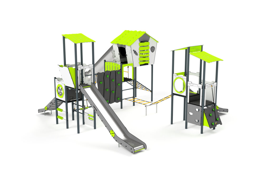 11085 Multi-Turm-kletter-rutsch Anlage, Astrus