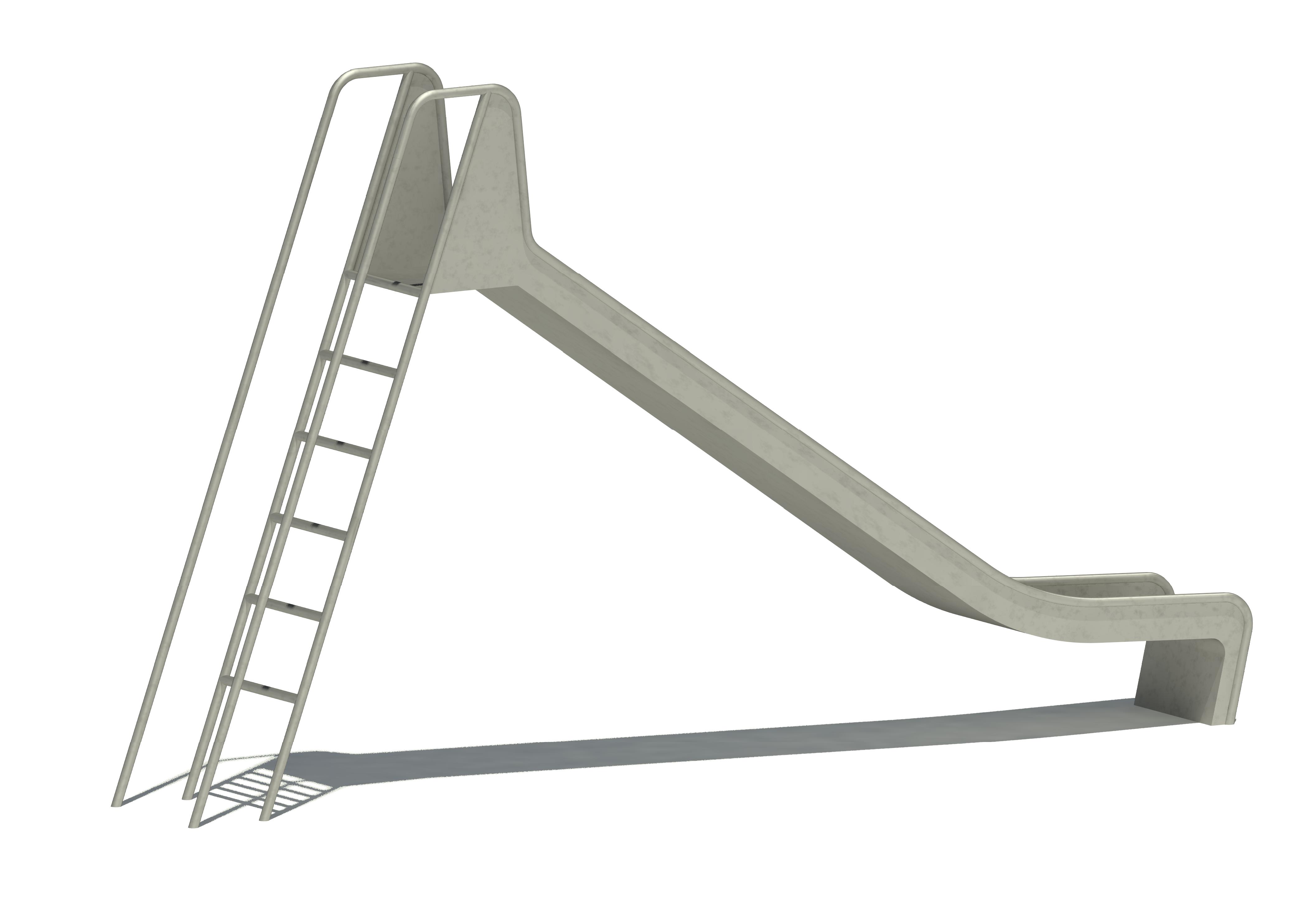 Bockrutschbahn Edelstahl, Einsitzhöhe 175 cm Ansicht 3