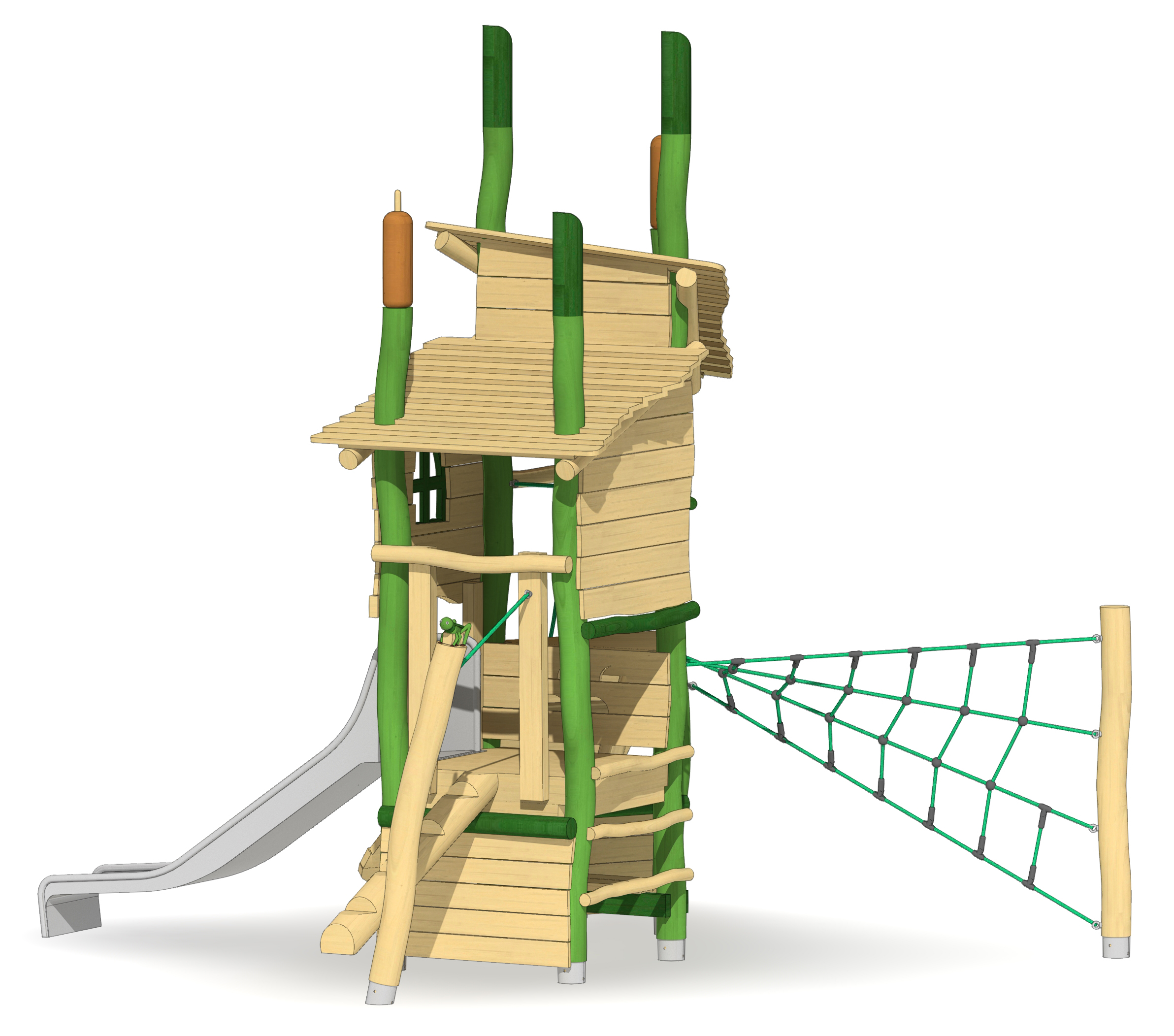 Abenteuerturm Grashüpfer 2.0 Ansicht 4